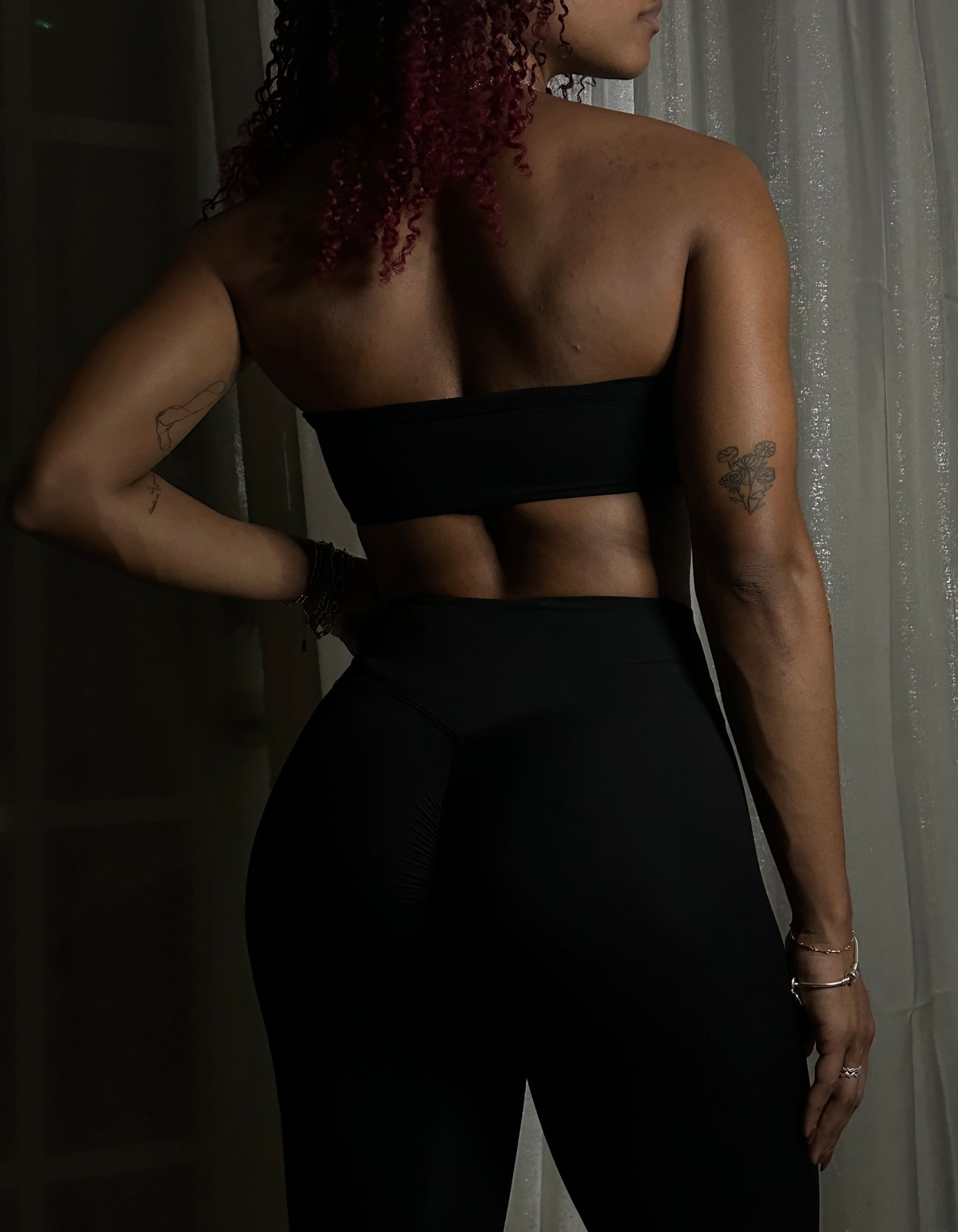 Ara crop top legging set