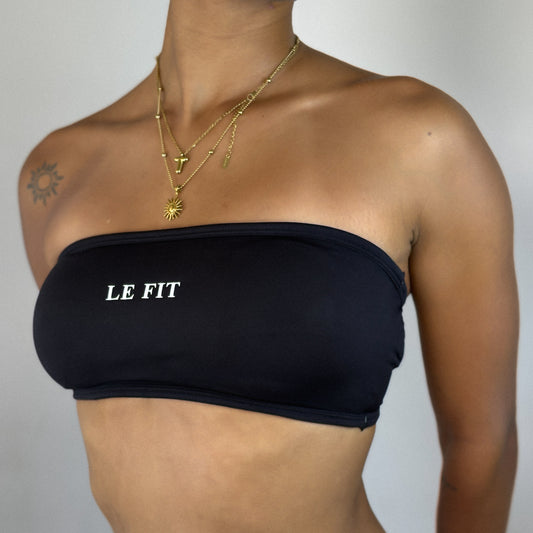 Strapless midnight top