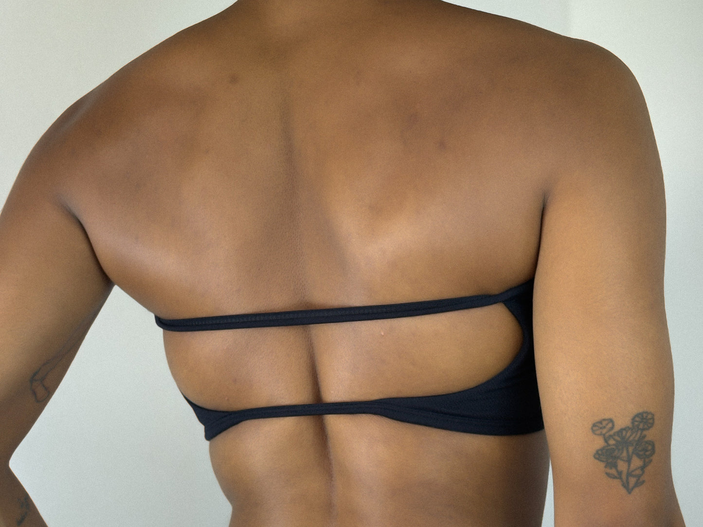 Strapless midnight top