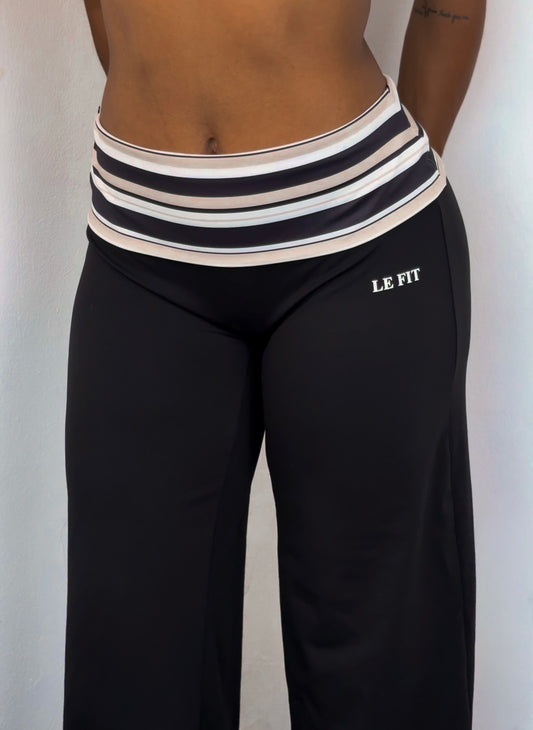 Retro stripe palazzo